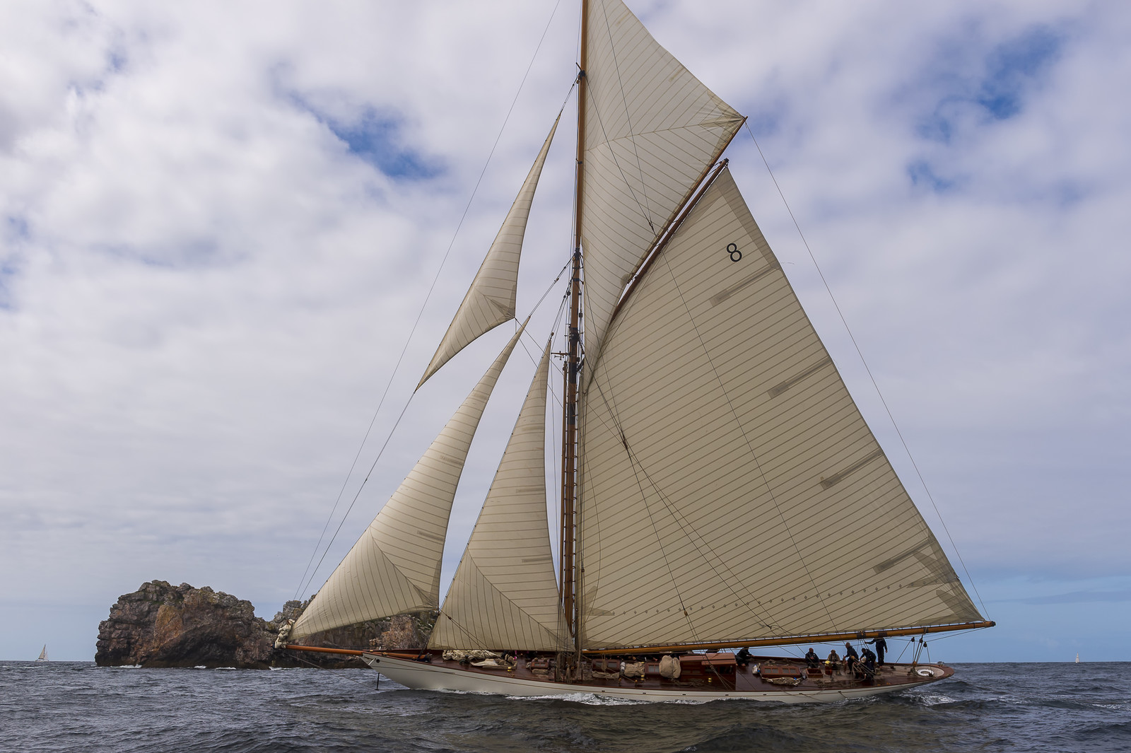 La Hoalen Brest-Douarnenez Classic Finistere est une régate de voiliers classiques magnififiques.