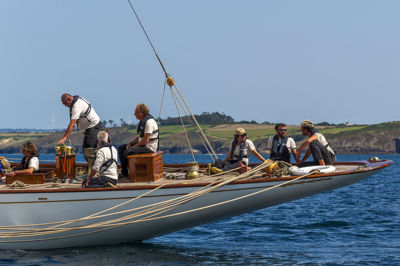 La Hoalen Brest-Douarnenez Classic Finistere est une régate de voiliers classiques magnififiques.